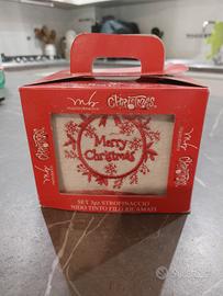 set strofinacci di natale 