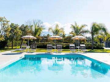 Villa relax con piscina vicino Paestum