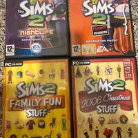 Combo 4 giochi the sims 2 pc