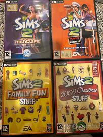 Combo 4 giochi the sims 2 pc