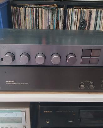 Accoppiata Carver C2 e Rotel RB1000