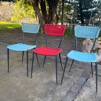 Sedie vintage spaghetti anni 60