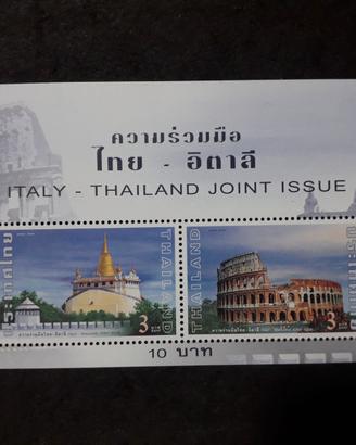 Emissione congiunta Italia-Thailandia