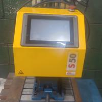 marcatrice a punzone pneumatica toch screen 