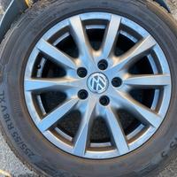 Cerchi e Gomme 4 stagioni originali VW Touareg