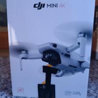 drone DJI mini 4 k Mai usato. più batteria nuova