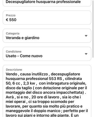 Decespugliatore