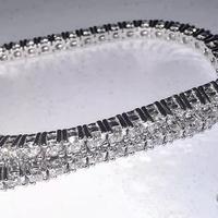 BRACCIALE TENNIS ORO 18kt. DIAMANTI NATURALI 3,00
