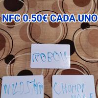 Carte nfc skylanders originali a 0.50€ l'una
