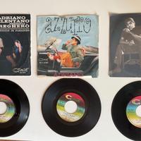 Adriano Celentano 3 dischi 45 giri anni '60