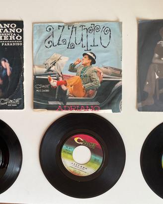 Adriano Celentano 3 dischi 45 giri anni '60