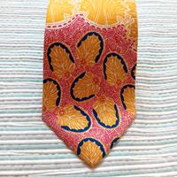 Cravatta vintage Cacharel 100% seta