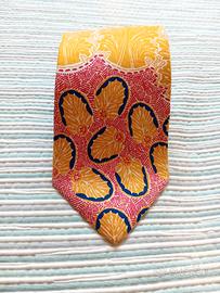 Cravatta vintage Cacharel 100% seta