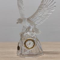 Orologio da tavolo in cristallo con aquila – RCR 