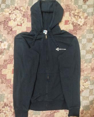 Felpa con cappuccio Russell VINTAGE taglia-L, blu 