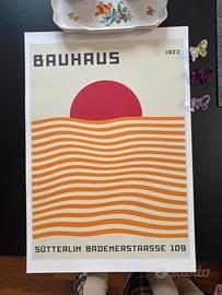 Poster stampa manifesto Bauhaus arte