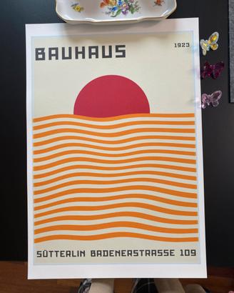 Poster stampa manifesto Bauhaus arte