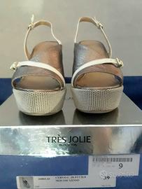 Sandali donna con zeppa