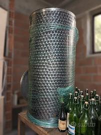 Serbatoio botte in acciaio inox per vino - Usato