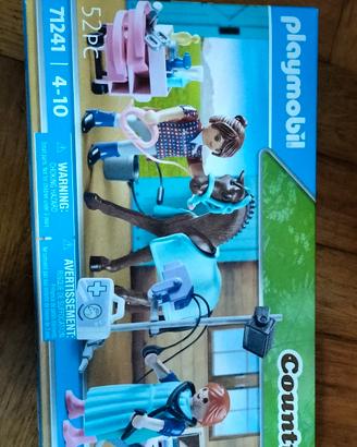 Playmobil 71241 veterinaria del maneggio