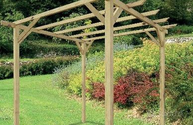 pergola in legno
