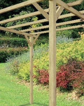 pergola in legno