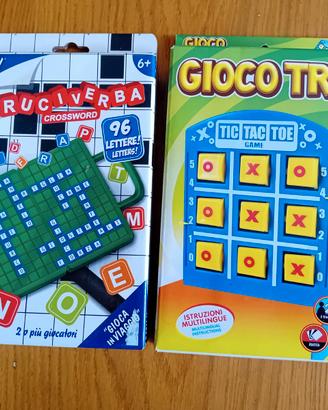 2 GIOCHI DA VIAGGIO nuovi 