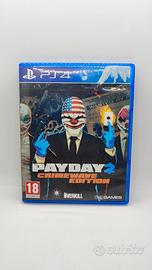 Payday 2 Crimewave Edition PS4 come nuovo completo