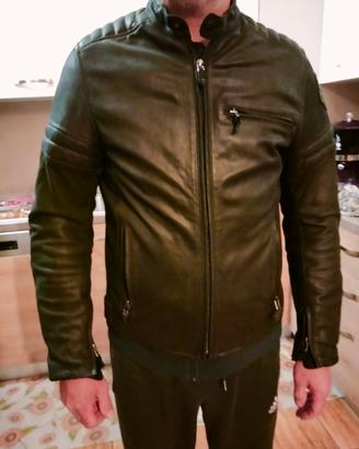 Giubbotto uomo  motociclista 