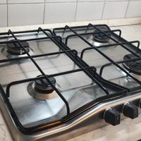 piano cottura Rex 4 fornelli gas metano