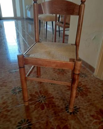 Sedie in legno vintage