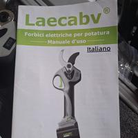 forbice elettrica per potature 