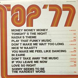 Top 77 Vol 1 LP Vinile 33 Giri Prima Stampa