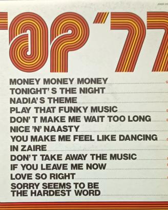 Top 77 Vol 1 LP Vinile 33 Giri Prima Stampa