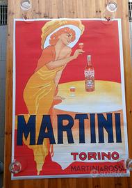 Manifesto MARTINI 100x70 una Replica. 