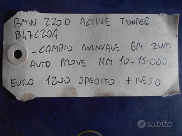 Cambio manuale 6 marce bmw 220 d active tourer