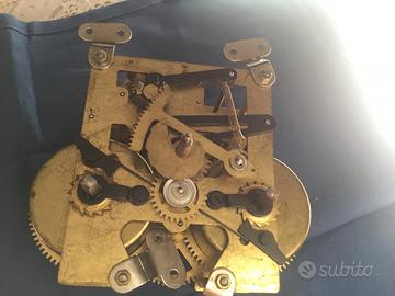 Meccanismo completo orologio pendolo