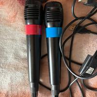 set microfoni con cavo USB