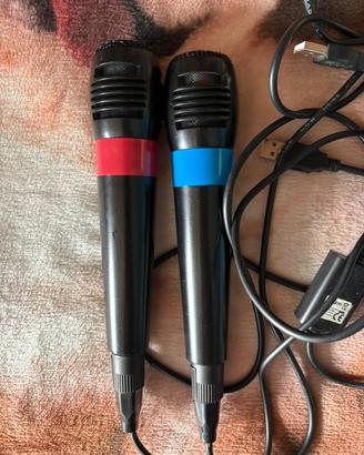 set microfoni con cavo USB