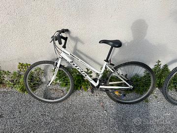 Bicicletta Biria bianca con marce