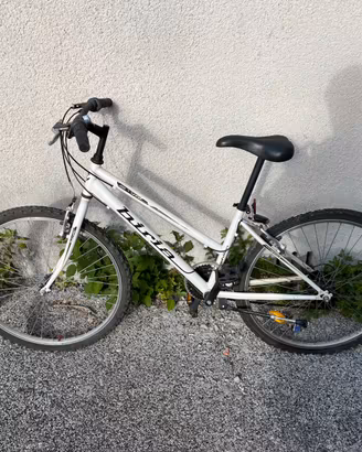 Bicicletta Biria bianca con marce