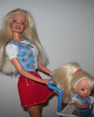 Barbie shopping fun, B and Chrissy,famiglia cuore