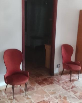 Coppia di sedie vintage 