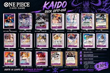 Deck Kaido OP17-058 Metà ENG