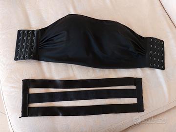 Reggiseno nero a fascia TG 75B