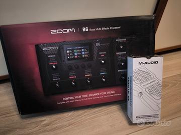 Zoom B6 multieffetto  + pedale d’espressione