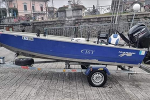 Barca alluminio marine 16Y