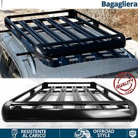 Bagagliera PORTAPACCHI per Jeep Cherokee Nero