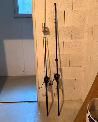 Canne e mulinelli carpfishing