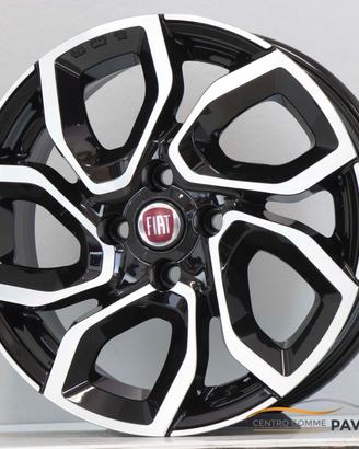 Cerchi in lega 15 per Fiat 500 Panda cubo lancia y